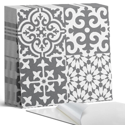 Samolepící dlaždice Dekorativní motivy na dlaždicích