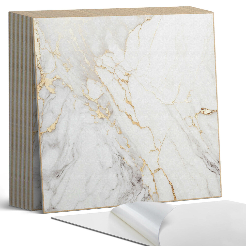 Samolepící dlaždice Stylový mramor s jemnými žilkami