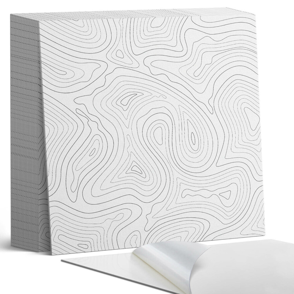 Samolepící dlaždice Abstraktní vlny v dynamických liniích