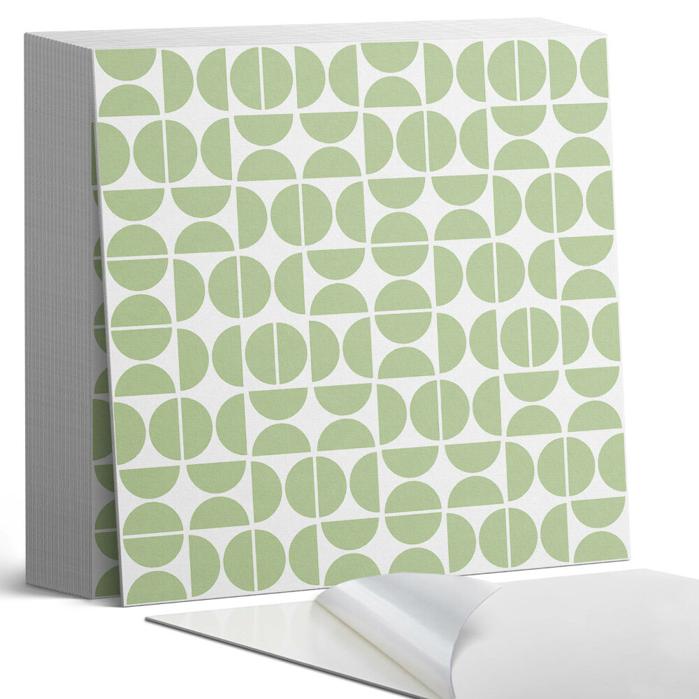 Vinylové dlaždice Stylový vzor kulatých tvarů