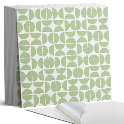 Vinylové dlaždice Stylový vzor kulatých tvarů