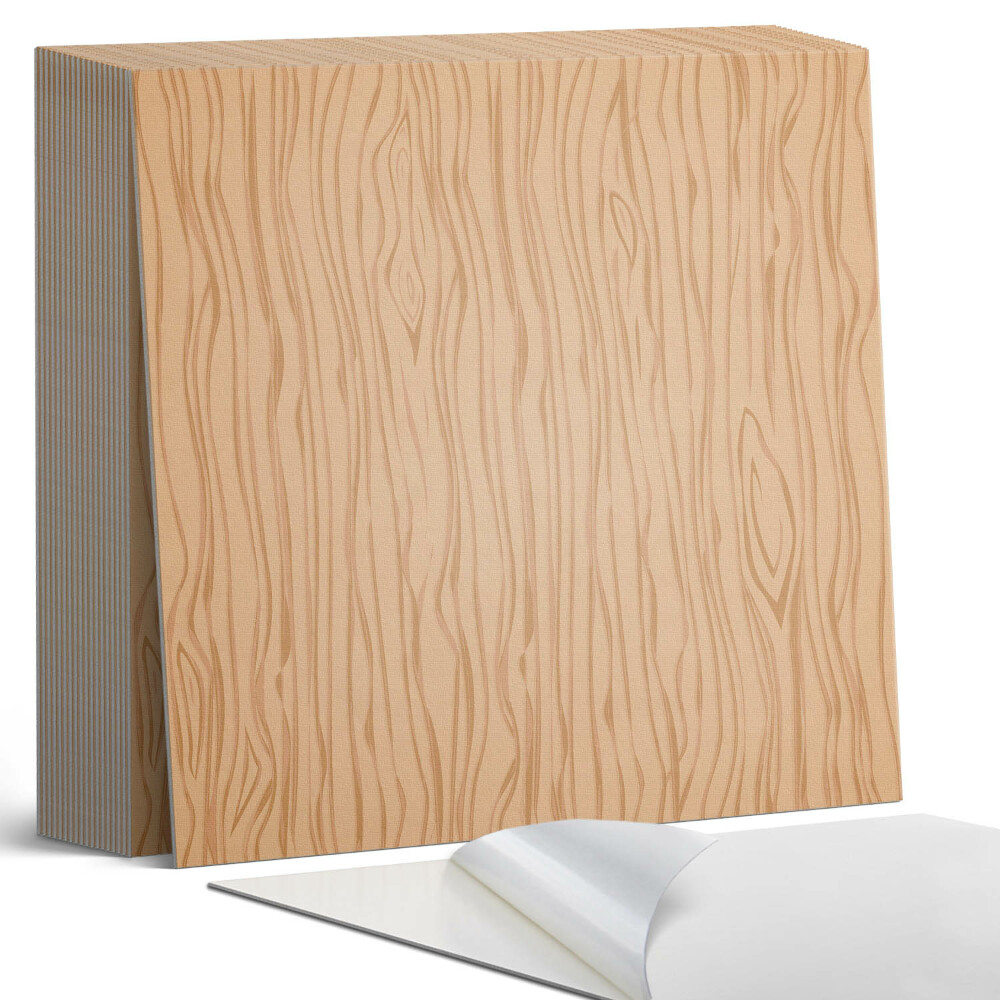 Samolepící dlaždice Motiv inspirovaný dřevem