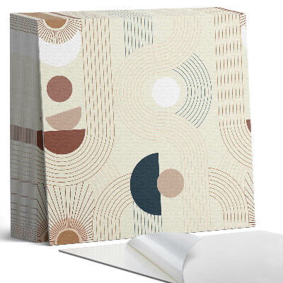 Samolepící dlaždice Kreativní tvary a linie