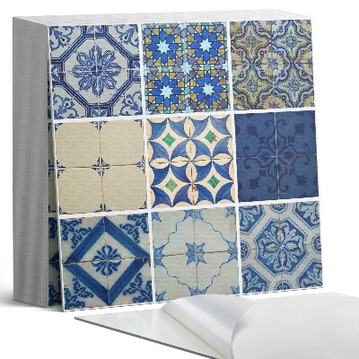 Samolepící dlaždice na podlahu Motivy keramických dlaždic