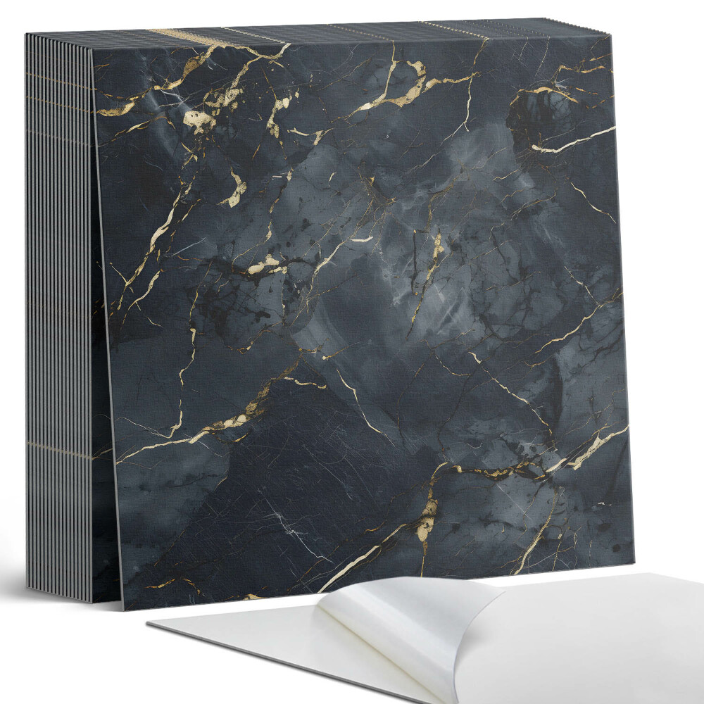 Samolepící dlaždice Sofistikovaný žilnatý mramorový vzor