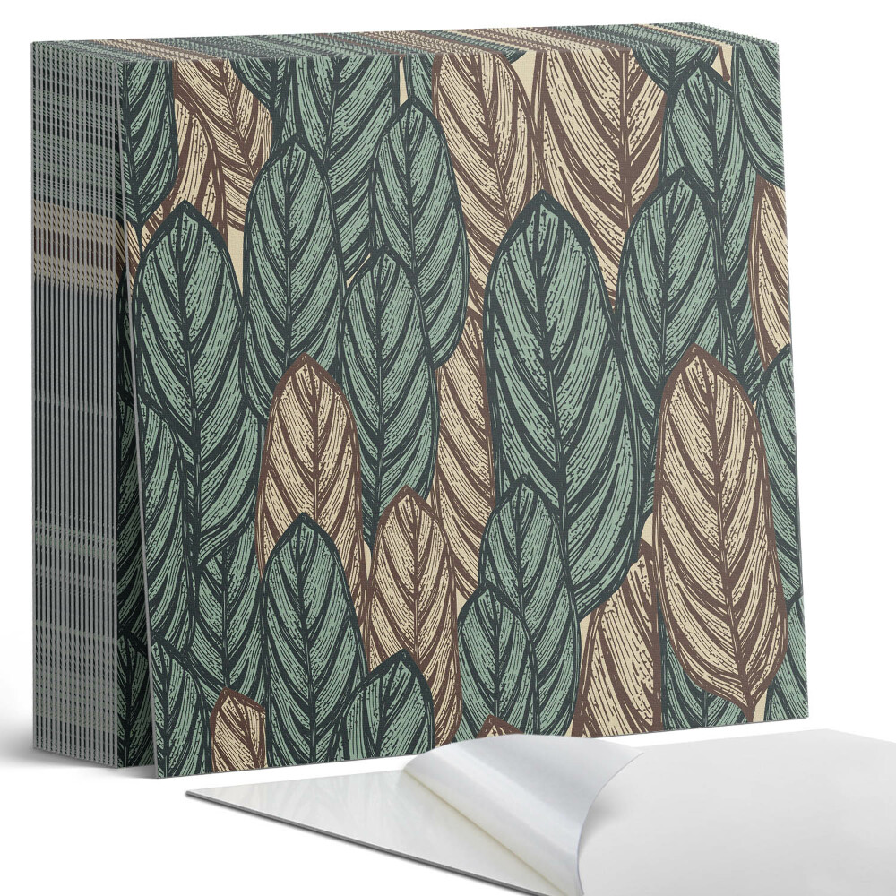 Samolepící dlaždice Listový design