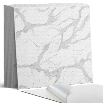 Samolepící dlaždice Stylový mramorový vzor s jemným žilkováním