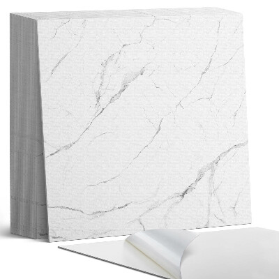 Samolepící dlaždice Mramorová kompozice s jemnými žilkami