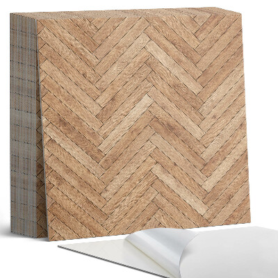 Vinylové dlaždice Geometrický motiv rybí kosti