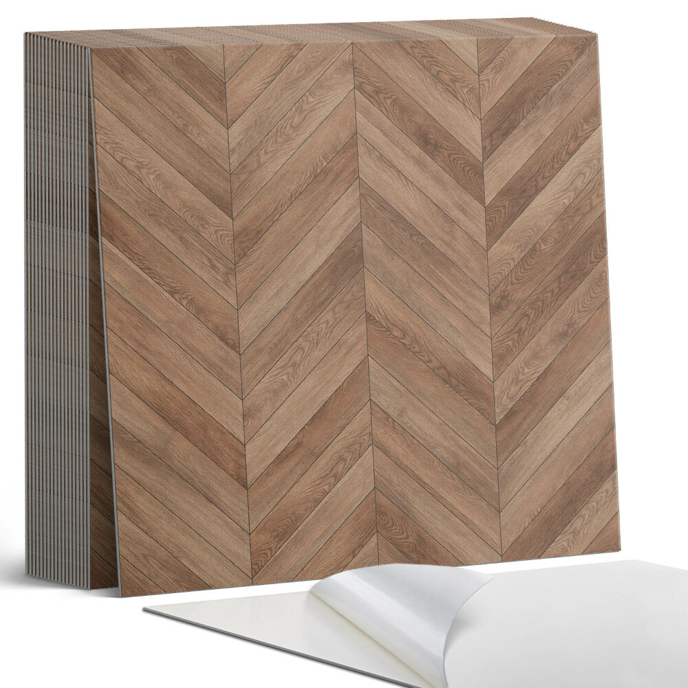 Samolepící dlaždice Grafický motiv rybí kosti