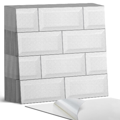 Samolepící dlaždice Cihlový vzor v elegantní verzi