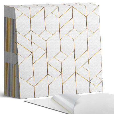 Samolepící dlaždice Moderní geometrický liniový motiv