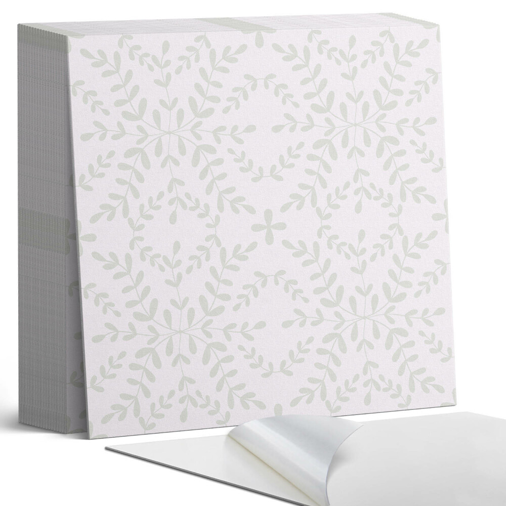 Vinylové dlaždice Jemný botanický vzor