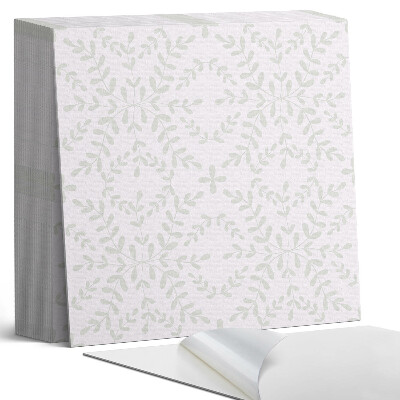 Vinylové dlaždice Jemný botanický vzor