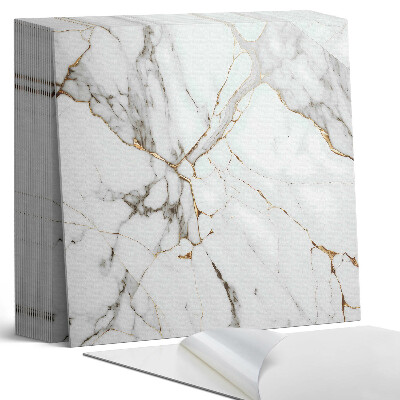 Samolepící dlaždice Jemný mramorový vzor v elegantní verzi