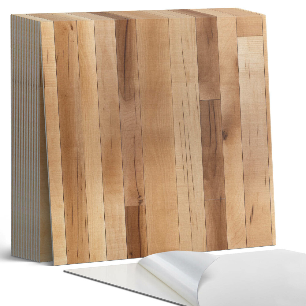 Samolepící dlaždice Autentický dřevěný motiv