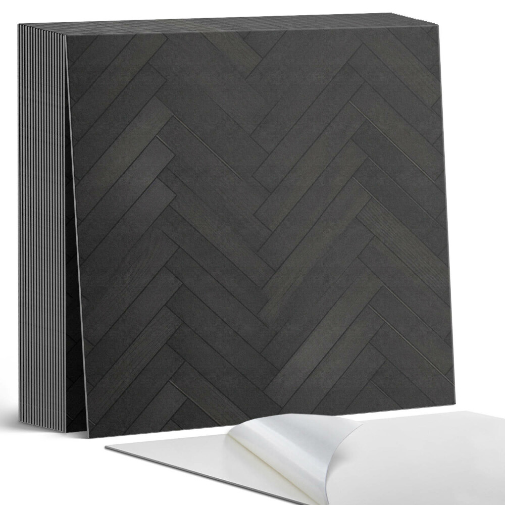 Samolepící dlaždice na podlahu Motiv rybí kosti na zemi