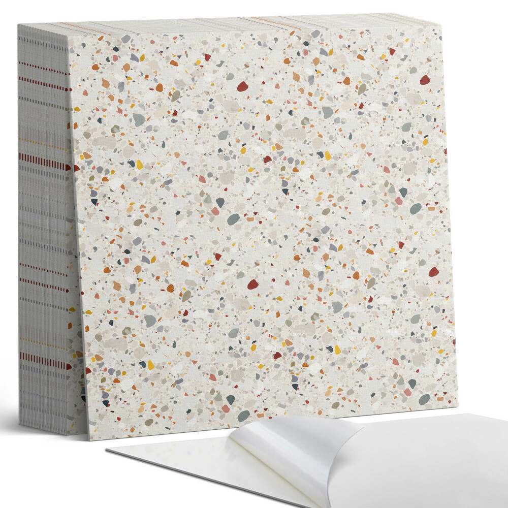 Samolepící dlaždice Vícetvarový motiv