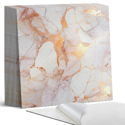 Samolepící dlaždice na podlahu Stylový mramor s jemnými žilkami