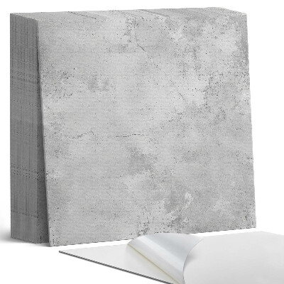 Samolepící dlaždice na podlahu Škrábance na betonu v surovém stylu