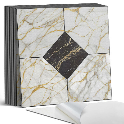 Samolepící dlaždice na podlahu Luxusní mramorový vzor