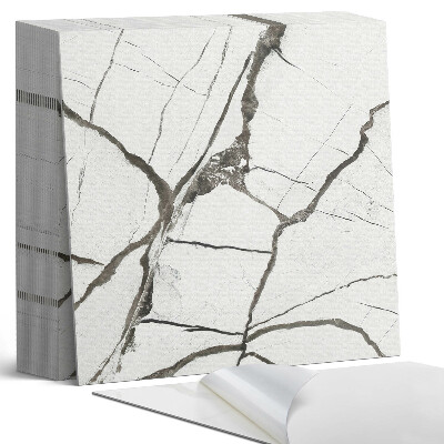 Samolepící dlaždice na podlahu Mramorový styl s přírodními žilkami