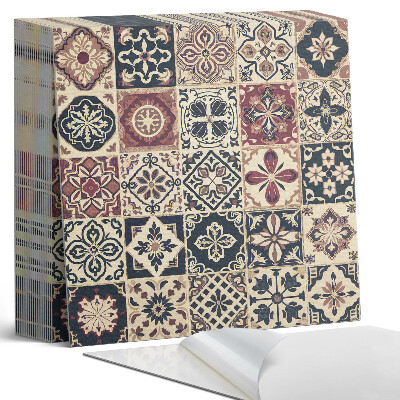 Samolepící dlaždice na podlahu Dlaždicové mozaiky ve vzorech