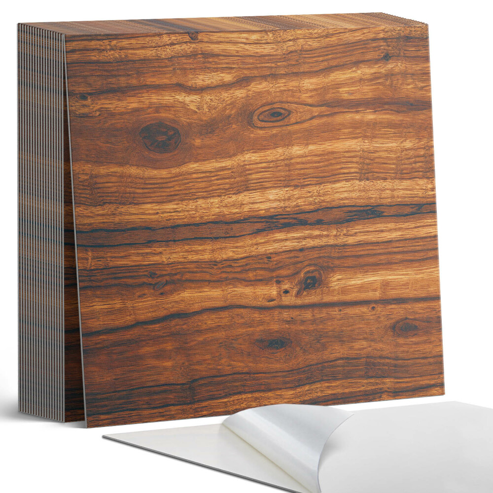 Samolepící dlaždice na podlahu Dřevo v jeho přirozené podobě