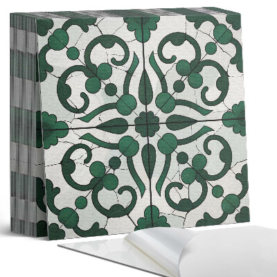 Vinylové dlaždice Květinový vzor s jemnými dekoracemi