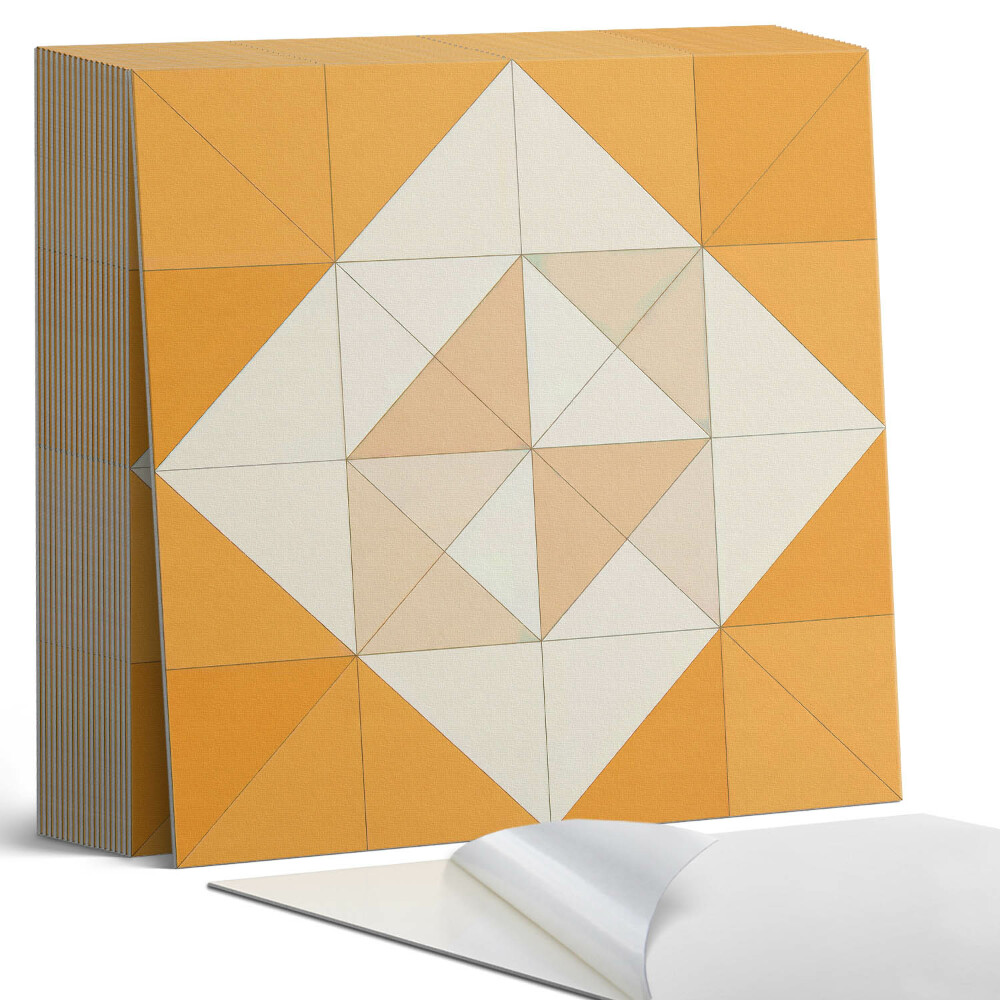 Vinylové dlaždice Kosočtverce v moderním grafickém stylu