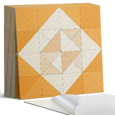 Vinylové dlaždice Kosočtverce v moderním grafickém stylu