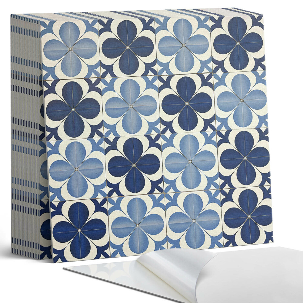 Samolepící dlaždice Geometrický květinový vzor