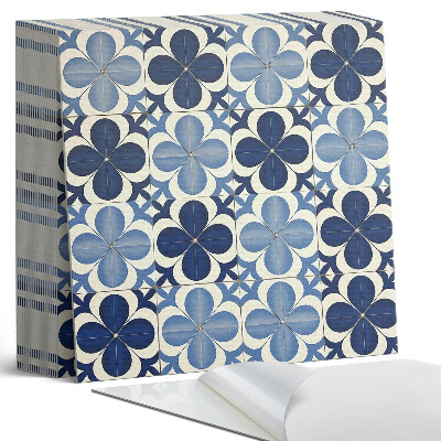 Samolepící dlaždice Geometrický květinový vzor