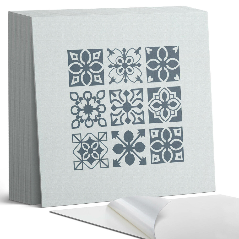 Vinylové dlaždice Abstraktní motivy ve tvaru čtverců