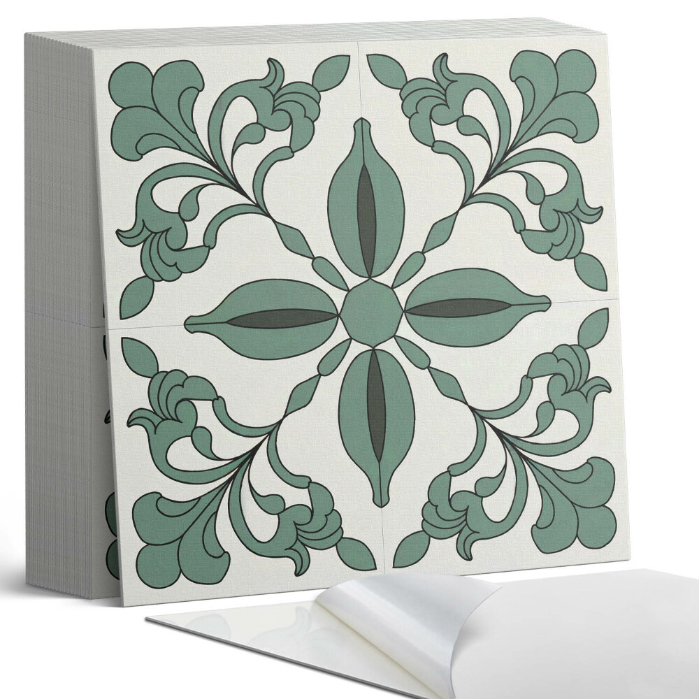 Samolepící dlaždice na podlahu Vynikající design rostlin