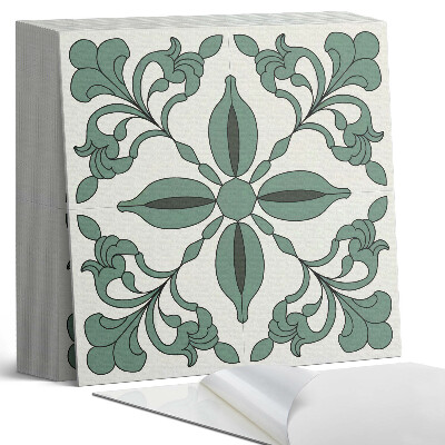 Samolepící dlaždice na podlahu Vynikající design rostlin