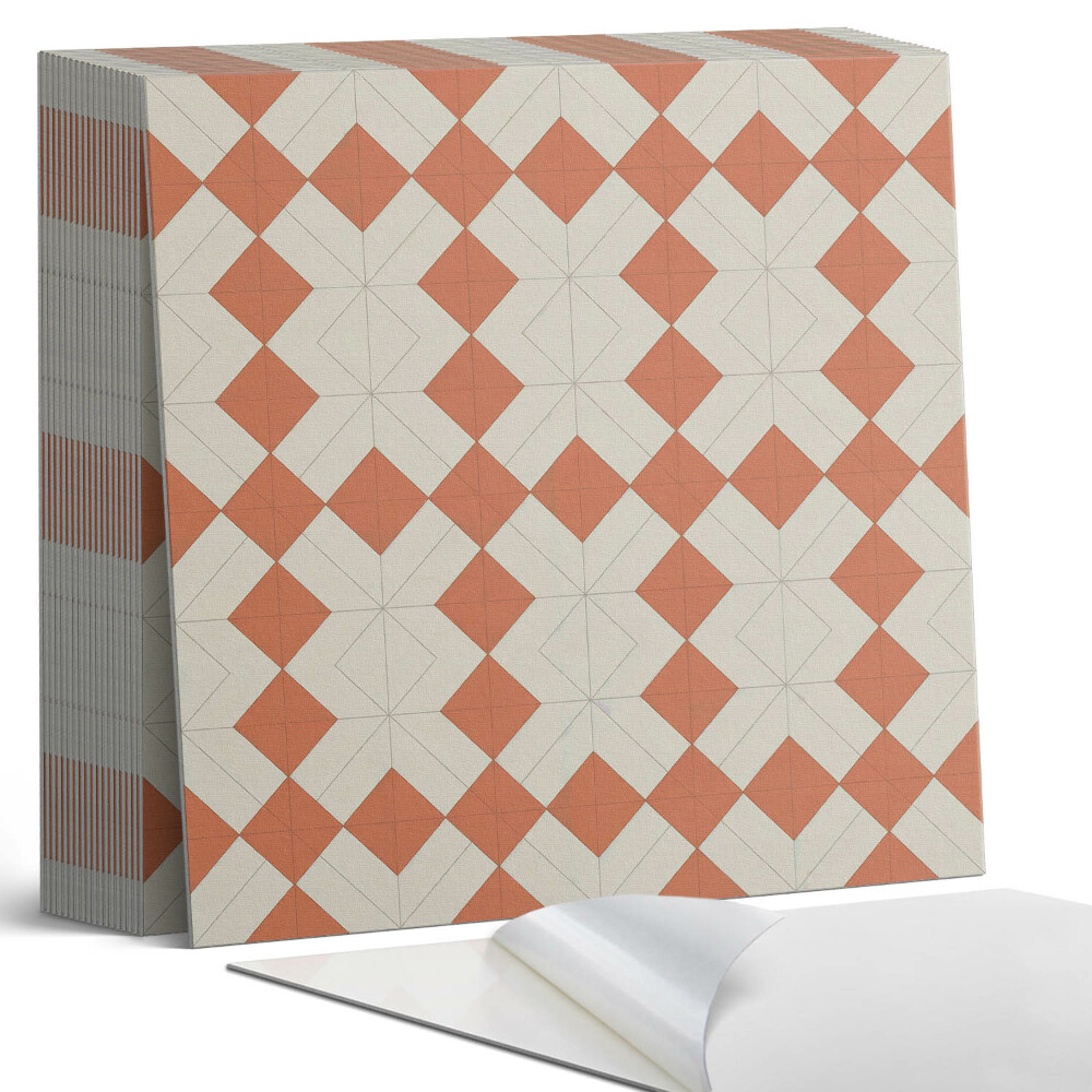 Samolepící dlaždice Motiv síťovaného kosočtverce