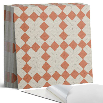 Samolepící dlaždice Motiv síťovaného kosočtverce