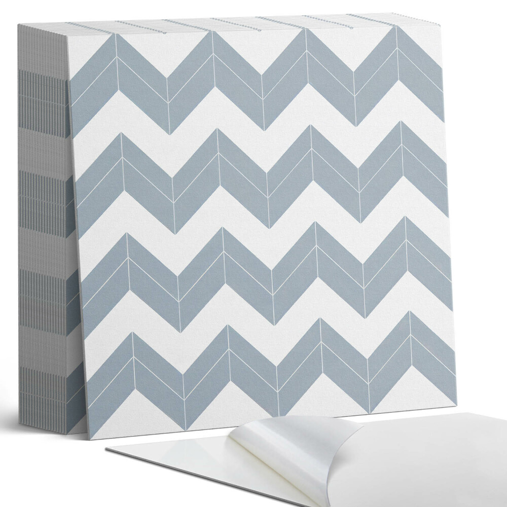 Vinylové dlaždice Cikcakový pruhovaný vzor