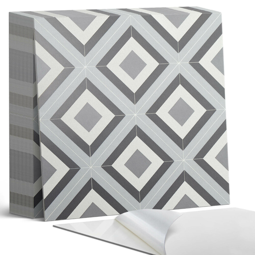 Samolepící dlaždice Geometrický styl kosočtvercového vzoru