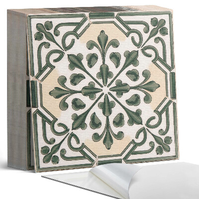 Samolepící dlaždice Botanický motiv na dlaždici