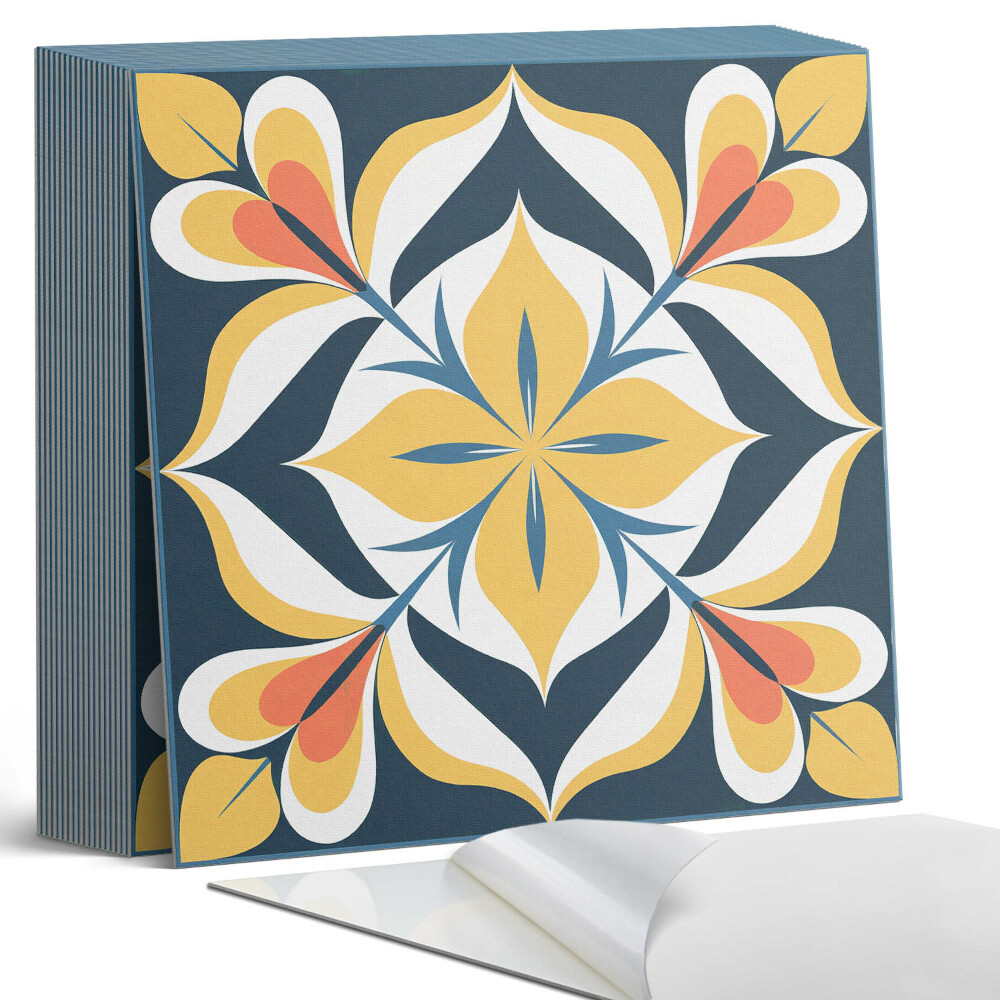 Vinylové dlaždice Moderní rostlinný vzor