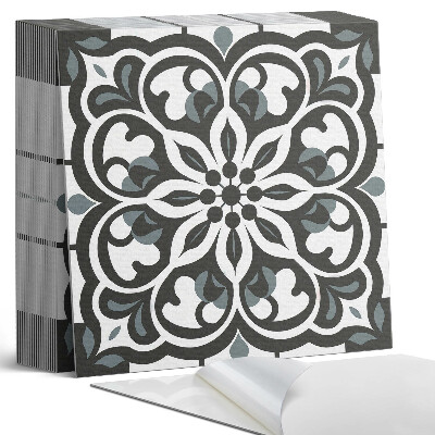 Vinylové dlaždice Květinové ozdoby