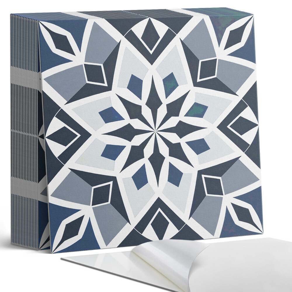 Vinylové dlaždice Geometrický květinový vzor