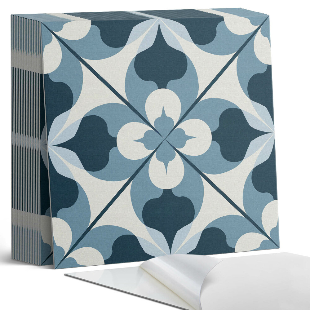 Samolepící dlaždice Geometrický vzor v umělecké verzi