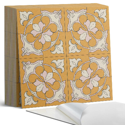 Samolepící dlaždice Mozaikový květinový vzor