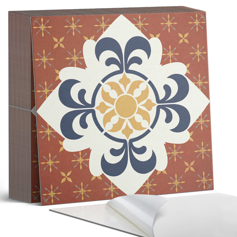 Vinylové dlaždice Květinový motiv s jemnými tvary