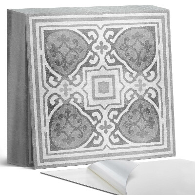 Samolepící dlaždice Symetrický vzor s ozdobnými detaily