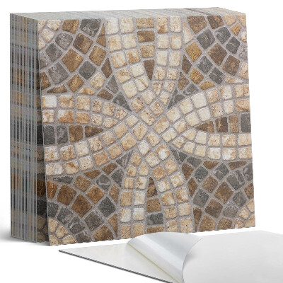 Samolepící dlaždice Mozaiková vazba ve vzorech