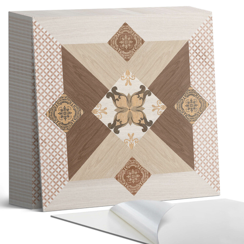 Samolepící dlaždice Ornamentální mozaika v osobitém stylu